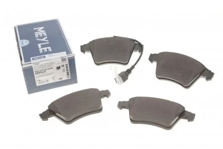 Колодки тормозн.передн.VW T5 03- /R17" T=18mm/ MEYLE 025 237 4618/W