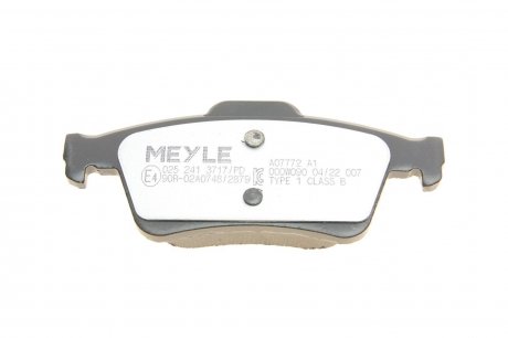 Комплект тормозных колодок MEYLE 025 241 3717/PD (фото 1)