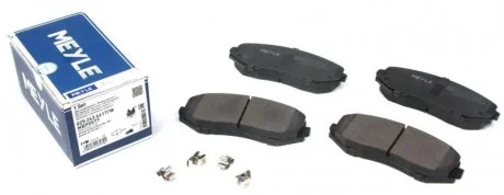 Колодки тормозные MEYLE 025 243 4617/W