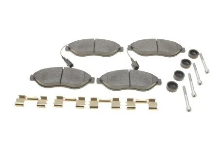 Колодки передние, (1.1-1.5t) 06- Platinum MEYLE 025 244 6819-2/PD