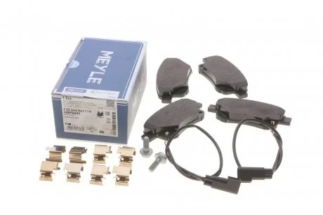 Колодки тормозные MEYLE 025 244 8617/W