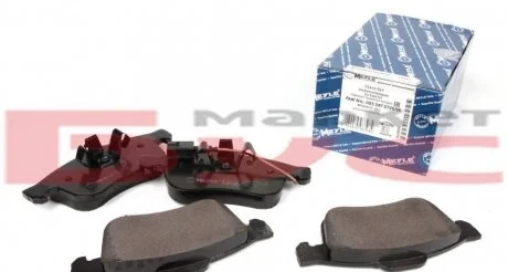 Колодки тормозные MEYLE 025 247 2720/W