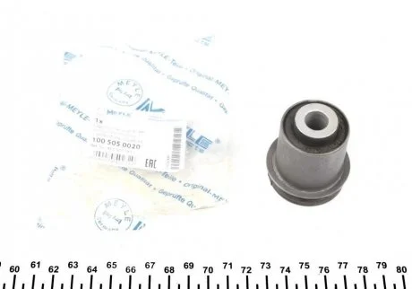 Сайлентблок рычага AUDI A6, VW PASSAT 96-05 зад. мост MEYLE 100 505 0020