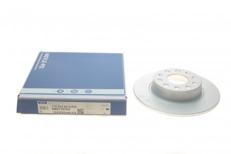 Тормозной диск MEYLE 1155230012PD (фото 1)