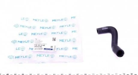 Патрубок радиатора MEYLE 119 121 0148