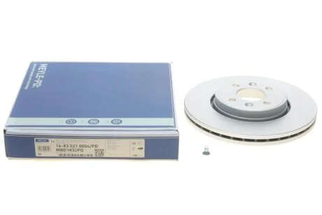 Диск тормозной MEYLE 16-83 521 0004/PD