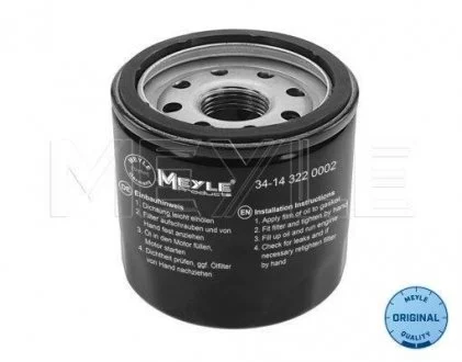 Фильтр масляный MEYLE 34-14 322 0002