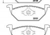 Комплект колодок тормозных дисковых тормозов (4шт) MINTEX MDB2040 (фото 1)