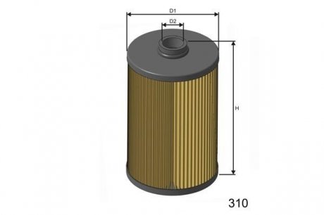 Фильтр топливный Iveco Daily III 01- MISFAT F645 (фото 1)
