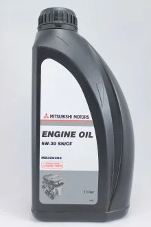Масло моторное Engine Oil SN/CF 5W-30 1 л) MITSUBISHI MZ320363
