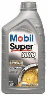 Моbil Super 3000 Х1 5W-40/1л світ масел MOBIL 150564