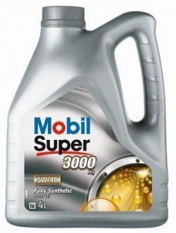 Мobil Super 3000 Х1 5W-40/4 Вага MOBIL 151776 (фото 1)