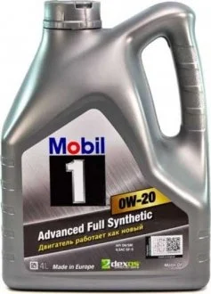 Олія моторна 1 0W-20 (4 л) MOBIL 152043