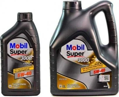 Масло моторное Super 3000 X1 Diesel 5W-40 (1 л) MOBIL 152063