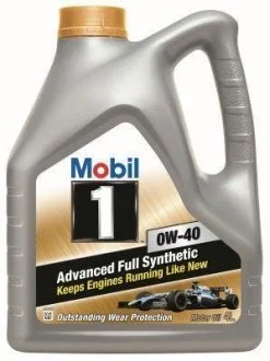 Масло моторное синтетическое " 1 0w-40", 4л MOBIL 152081
