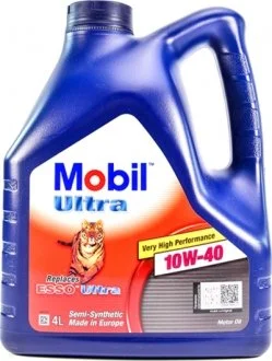 Масло моторное Esso Ultra 10W-40 (4 л) MOBIL 152197