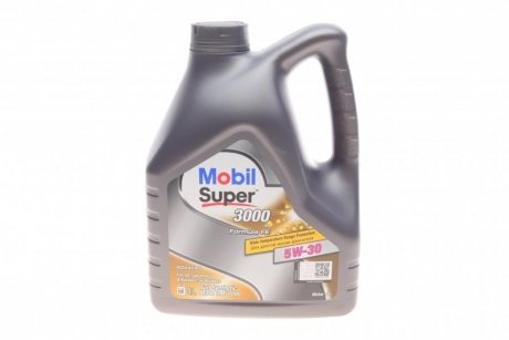 Моторна олія Super 3000 X1 Formula FE 5W-30, 4л MOBIL 152564