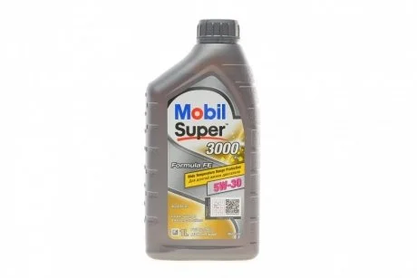 Моторное масло Super 3000 X1 Formula FE 5W-30, 1л MOBIL 152565