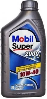 1л Super 2000 10W-40 Полусинтетика ACEA A3/B3, MB-Approval 229.1, VW501 01/505 00 MOBIL MOBIL4144 (фото 1)