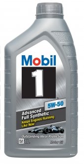 MOBIL1 1л FS 5W-50 Синтетика ACEA A3/B3, A3/B4, API SN/CF, VW501 01/505 00, MB-Approval 229.3MB-Approval 229.1, BMW High Performance Diesel Oil, Lexus LFA Service Fill MOBIL MOBIL9459 (фото 1)