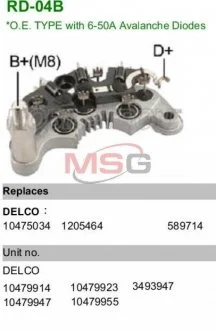 Диодный мост MOBILETRON RD-04B