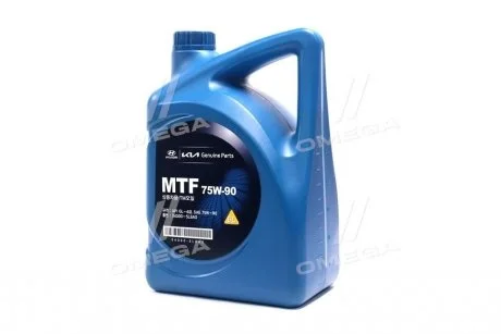 Масло КПП 75W-90 6 л Gear Oil GL-4 синт MOBIS 04300-5L6A0