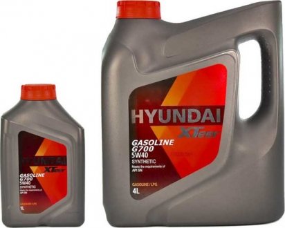 Олія моторна Hyundai / Kia Gasoline G700 5W-40 (1 л) XTeer 1011136 (фото 1)