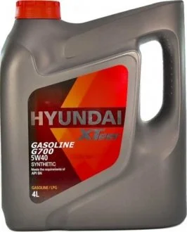 Олія моторна Hyundai/Kia Gasoline G700 5W-40 (4 л) XTeer 1041136
