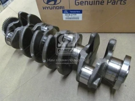 Коленвал SANTA FE/SONATA/TCSN/CEED/SPORTAGE MOBIS 23110-27420