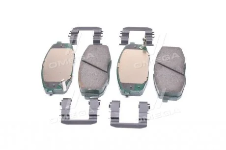 Колодки тормозные передние MOBIS 581011ha10