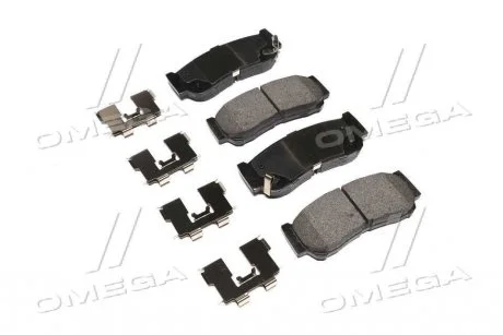 Колодки тормозные задние дисковые Hyundai Santa Fe 06- (выр-во) MOBIS 583022BA20