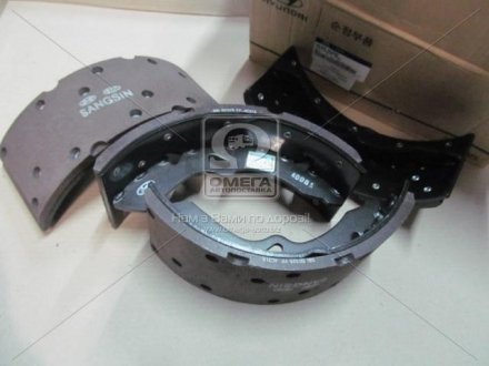 Колодки тормозные барабан задние Hyundai Hd35/hd75 -10 (выр-во) MOBIS 5830545A62