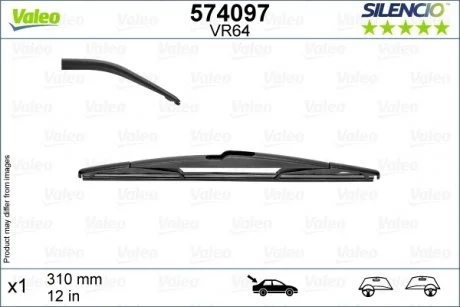 Щітка склоочисника заднього Hyundai Santa Fe 12- MOBIS 988502W000