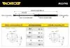 MONROE VW Амортизатор газовый багажн.Audi A4 04- ML5745