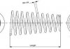 MONROE NISSAN Пружина подвески задн.X-Trail 01- SP3665