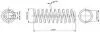 MONROE CITROEN Пружина подвески передн.Jumper 06- (12-16Q) SP3891