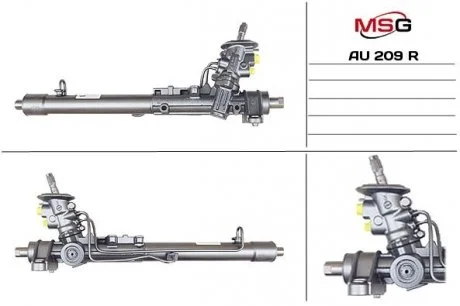 Рулевая рейка с ГУР восстановленная AUDI A3 (8L1) 96-03;SEAT LEON (1M1) 99-06 MSG AU209R