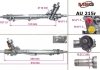 Рулевая рейка с ГУР восстановленная AUDI A6 01.97-01.05;AUDI A6 Avant 11.97-01.05 AU215R