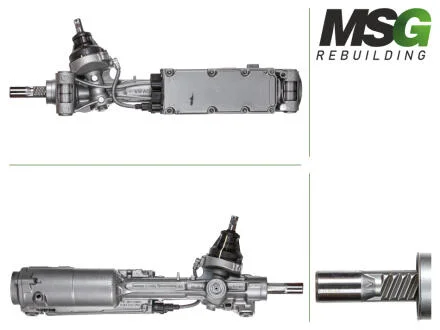 Рулевая рейка с ЭУР восстановленная VW Touareg 18-; AUDI Q7 15-, Q8 18- MSG AU403.NL00.R