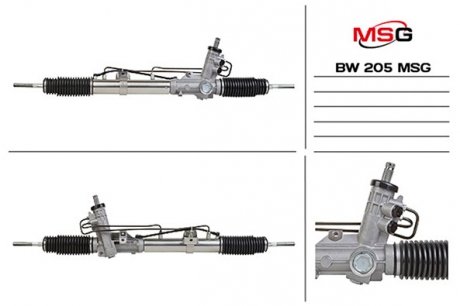 Рулевая рейка с Г/П BMW 3 (E46) 1.6-3.0D 02.98-12.07 MSG BW 205 (фото 1)