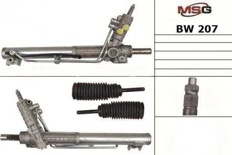 Рульова рейка з ГУР нова BMW 5 (E39) 95-03,5 Touring (E39) 97-04 MSG BW207