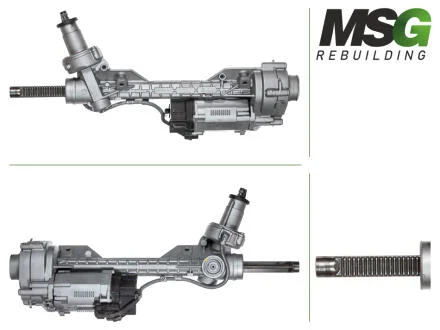 Рулевая рейка с ЭУР восстановленная BMW 1 E81-88 04-11, 3 E90-93 05-12, X1 E84 09-15, Z4 E89 09-17 MSG BW407.NLR0.R