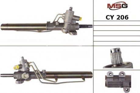 Рулевая рейка с Г/П Chery Amulet, Chery Karry A18, Chery A13, ZAZ Forza 04- MSG CY 206