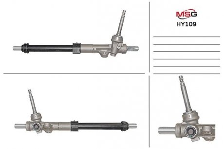 Рульова рейка без ГУР нова HYUNDAI ix35 (LM) 10-,TUCSON (JM) 09-10;CARENS IV 13-,SPORTAGE MSG HY109