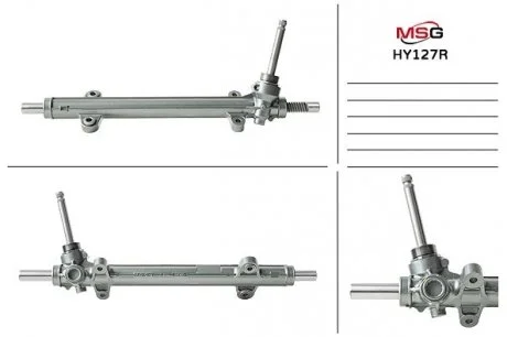 Рульова рейка без ГУР відновлена HYUNDAI SONATA VI 2010-2014;KIA OPTIMA 2010- USA MSG HY127R