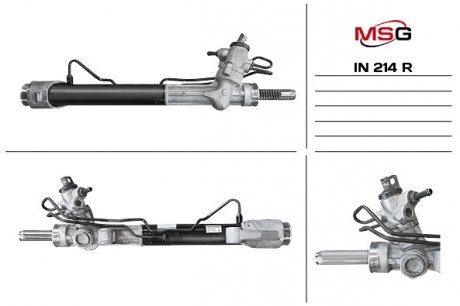 Рулевая рейка с ГУР восстановленная INFINITY JX 2012-, PATHFINDER 2012- MSG IN214R (фото 1)