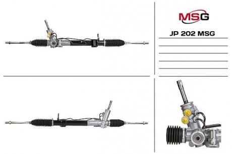 Рулевая рейка с ГУР новая JEEP COMPASS (MK49) 06-; DODGE CALIBER (PM) 06- MSG JP202 (фото 1)