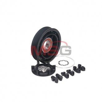 Комплект шкива компрессора кондиционера DENSO 6SEL14C CITROEN BERLINGO 09- MSG KP-0322