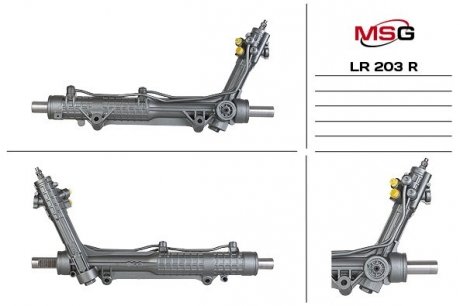 Рульова рейка з ГУР відновлена LAND ROVER RANGE ROVER III (LM) 02- MSG LR203R (фото 1)