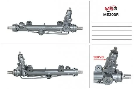 Рульова рейка з ГУР відновлена MERCEDES C W 203 00-07 SERV MSG ME203R